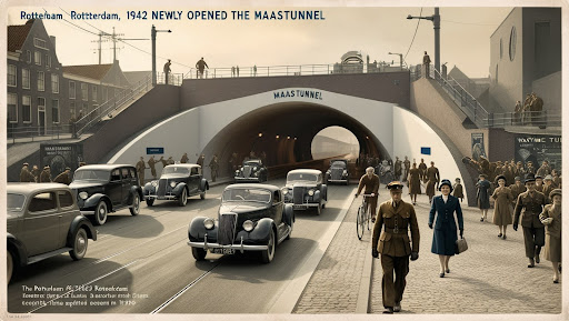 Historisch inzicht in Maastunnel